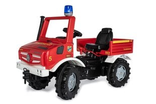 Pedaalidega lasteauto Rolly Toys rollyUnimog Fire hind ja info | Poiste mänguasjad | kaup24.ee