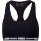 Naiste spordirinnahoidja Puma Racer Back Top 1P Hang Sports Bra W 907862 04, must цена и информация | Naiste spordiriided | kaup24.ee