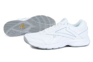 Meeste tossud Reebok Work N Cushion 4.0 FU7354, valge hind ja info | Spordi- ja vabaajajalatsid meestele | kaup24.ee