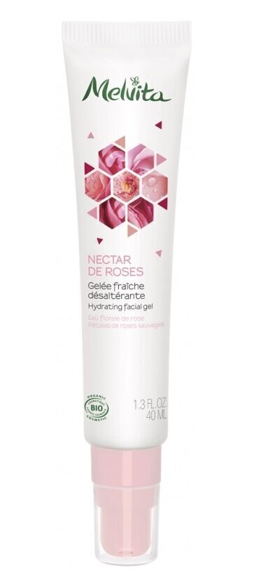 Niisutav näogeel Melvita Nectar de Roses, 40 ml цена и информация | Näokreemid | kaup24.ee