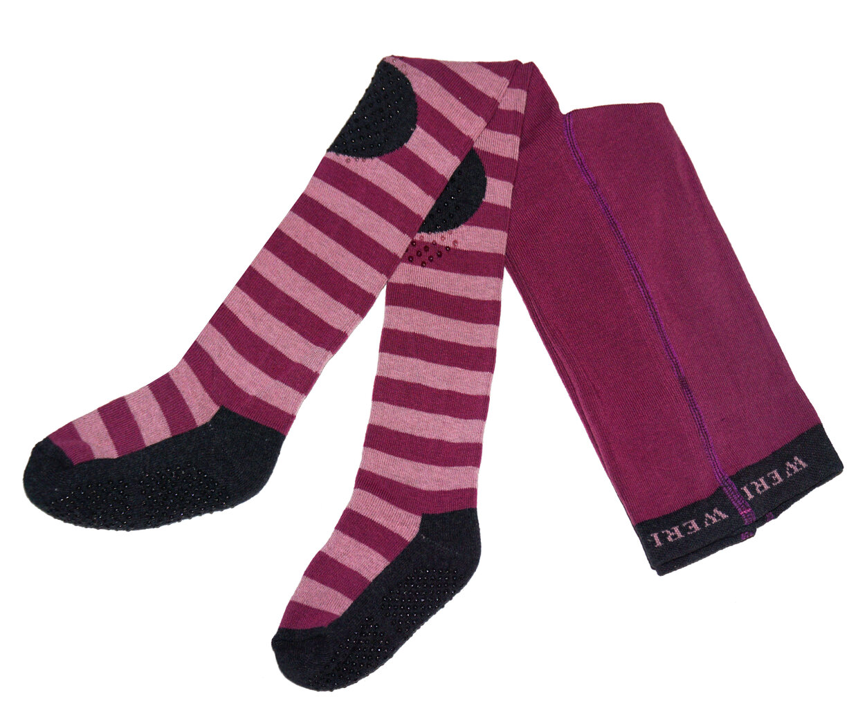 Libisemiskindlad laste sukkpüksid "Triipude" roomamiseks hind ja info | Beebi sokid ja sukkpüksid | kaup24.ee