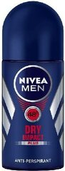 Rulldeodorant meestele NIVEA Men Dry, 50 ml hind ja info | Deodorandid | kaup24.ee