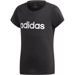 Спортивная футболка Adidas YG E Lin Tee JR EH6173, 65596 цена и информация | Рубашки для мальчиков | kaup24.ee