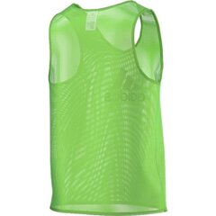 Spordisärk meestele ja naistele Adidas BIB 14 F82135, roheline hind ja info | Meeste spordiriided | kaup24.ee