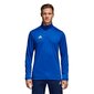 Meeste spordi dressipluus Adidas Core 18 TR Top M CV3998, sinine hind ja info | Meeste spordiriided | kaup24.ee