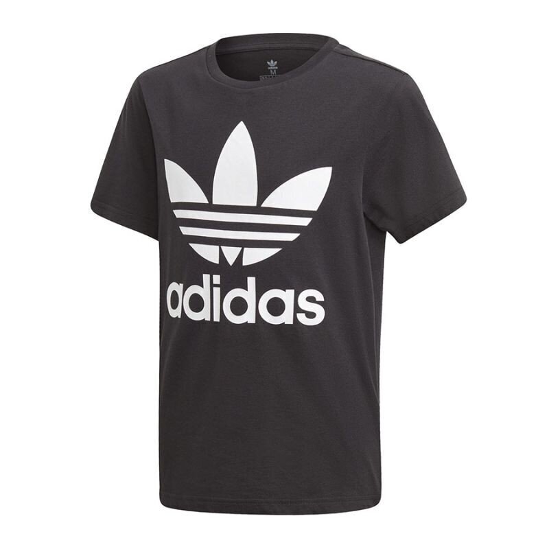 Poiste särk Adidas Originals Trefoil Jr DV2905, must цена и информация | Poiste särgid | kaup24.ee