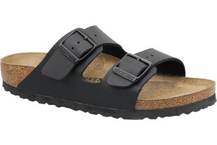 Naiste plätud Birkenstock Arizona 51793, must цена и информация | Шлепанцы, тапочки для женщин | kaup24.ee