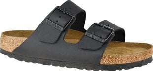 Naiste plätud Birkenstock 551251, must цена и информация | Шлепанцы, тапочки для женщин | kaup24.ee