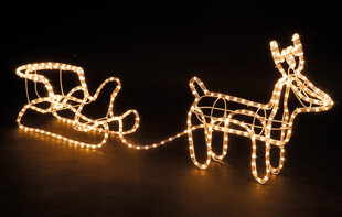 Рождественская декорация "Олень", 324 LED цена и информация | Декорации | kaup24.ee