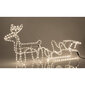 Jõulukaunistus valgustusega Põhjapõder, 324 LED hind ja info | Jõulukaunistused | kaup24.ee