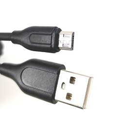 Провод - кабель MD СИНИЙ, USB - micro USB, 1 м цена и информация | Кабели для телефонов | kaup24.ee