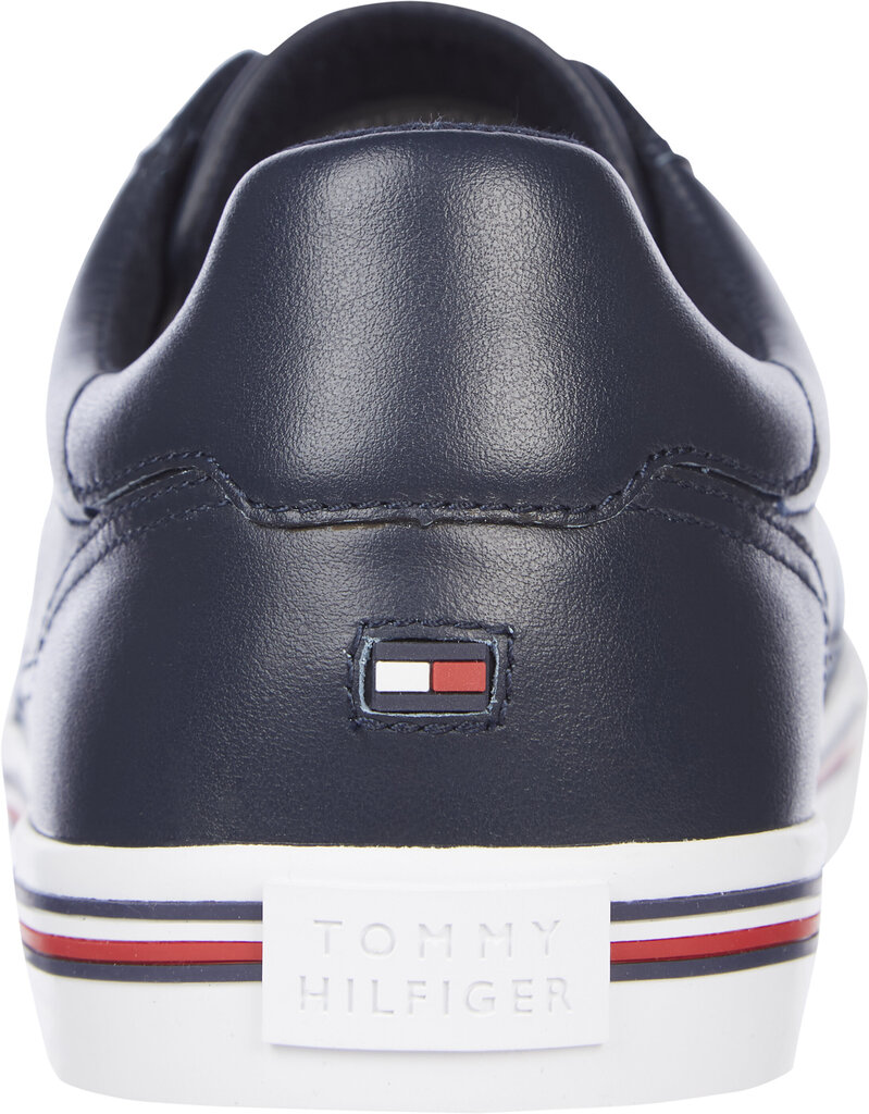 Vabaajajalatsid Tommy Hilfiger Core Corporate Leather Sneaker hind ja info | Meeste kingad, saapad | kaup24.ee