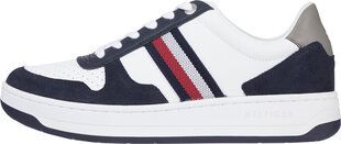 Vabaajajalatsid Tommy Hilfiger Basket Cupsole Sneaker Mix hind ja info | Meeste kingad, saapad | kaup24.ee