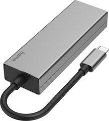 USB adapter Hama USB-C multiport adapter (4 liidest) цена и информация | Адаптеры и USB-hub | kaup24.ee