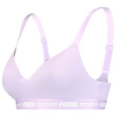 Спортивный бюстгальтер для женщин Puma Racer Back Top 1P Hang Sports Bra W 907863 07, фиолетовый цена и информация | Спортивная одежда для женщин | kaup24.ee