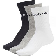 Спортивные носки Reebok Active Core Mid Crew S 3 комплекта GC8669 цена и информация | Meeste sokid | kaup24.ee