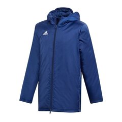 Куртка зимняя спортивная Adidas Core 18 JR DW9198, синяя цена и информация | Зимняя одежда для детей | kaup24.ee