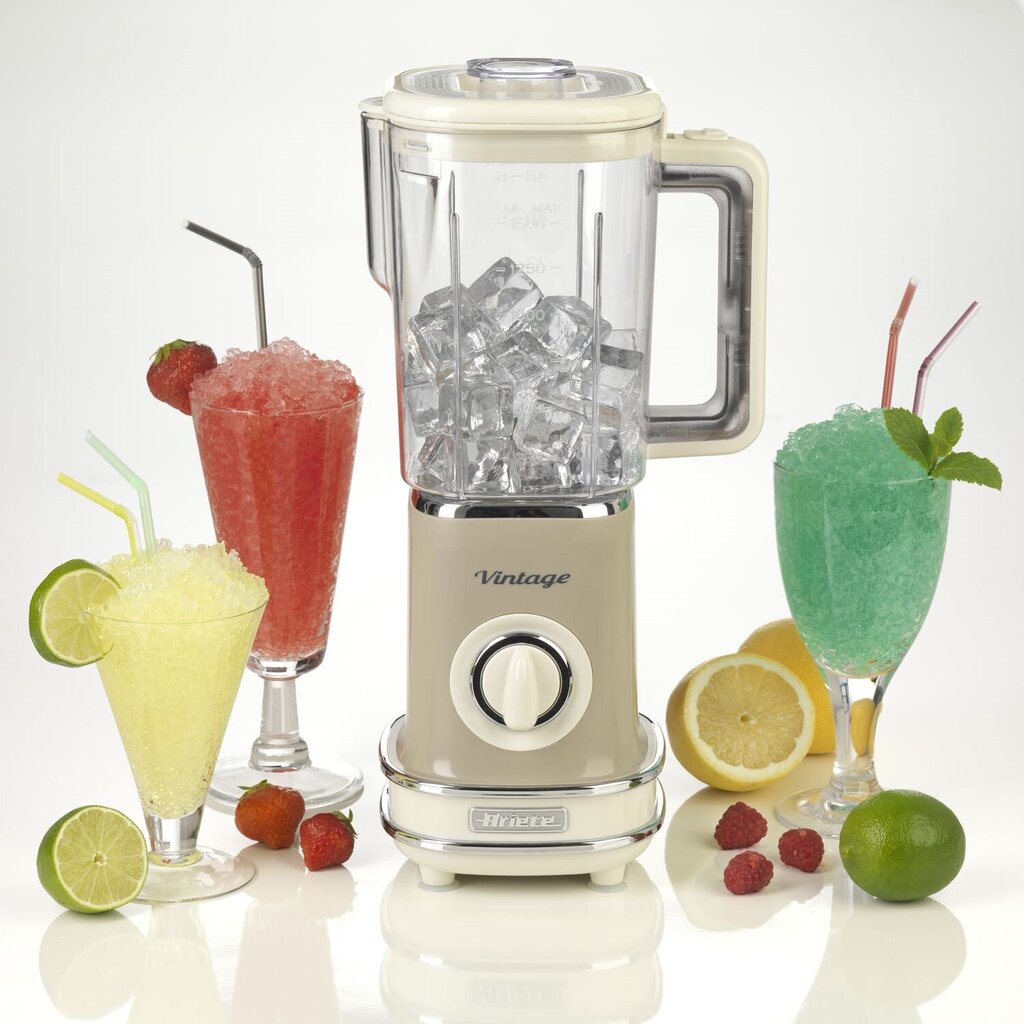 568 Ariete Vintage blender beež/cream 500W hind ja info | Blenderid | kaup24.ee