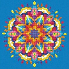 Алмазная мозаика Blue Mandala, 30 x 30 цена и информация | Алмазная мозаика | kaup24.ee