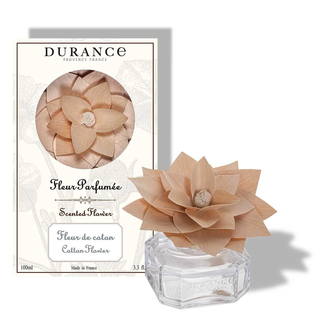 Puidune lill Durance Cotton Flower, 100ml цена и информация | Kodulõhnastajad | kaup24.ee