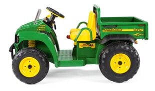 Двухместный детский электрический трактор Peg Perego John Deere Gator HPX 12V, зеленый цена и информация | Электромобили для детей | kaup24.ee