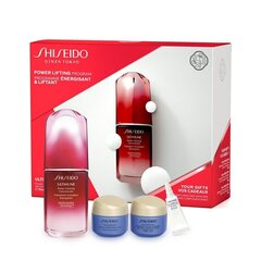 Komplekt Shiseido Power Lifting Program: näoseerum, 50 ml + silmakreem, 5 ml + päevakreem, 15 ml + öökreem, 15 ml hind ja info | Näoõlid, seerumid | kaup24.ee