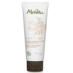 Kätekreem Melvita L'Argan Bio Velvet, 75 ml hind ja info | Kehakreemid, losjoonid | kaup24.ee