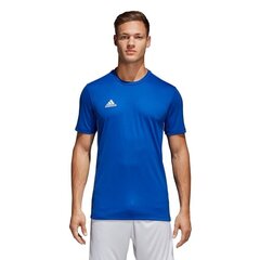 Meeste T-särk Adidas Core 18 Tee, sinine hind ja info | Meeste spordiriided | kaup24.ee