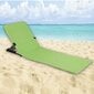 HI kokkupandav rannamatt-tool, PVC, roheline hind ja info | Päevitustoolid | kaup24.ee