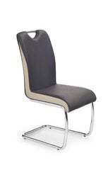 Комплект из 4 стульев Halmar K184, коричневый/кремовый цена и информация | Стулья для кухни и столовой | kaup24.ee