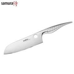 Универсальный кухонный нож Samura Reptile SANTOKU, 170mm из AUS 10 Японской стали 60 HRC цена и информация | Подставка для ножей Tescoma Woody, 21 см | kaup24.ee