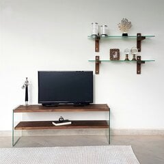 Комплект мебели для гостиной Kalune Design 552(III), коричневый цена и информация | Секция КАЛАБРИНИ I, белая | kaup24.ee