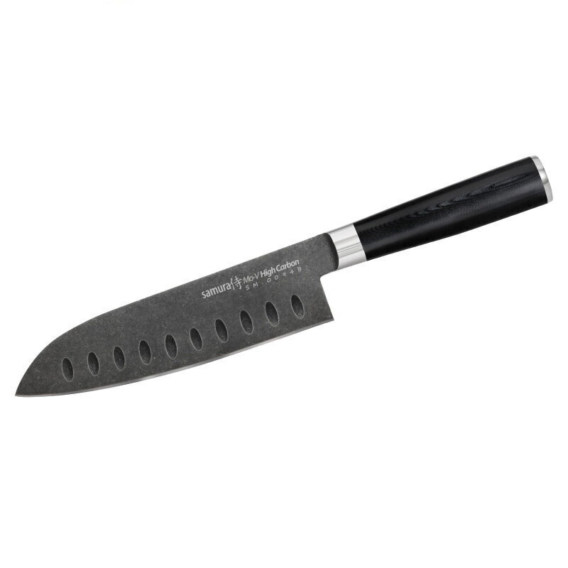 Samura MO-V Stonewash Santoku nuga, 18 cm цена и информация | Noad ja tarvikud | kaup24.ee