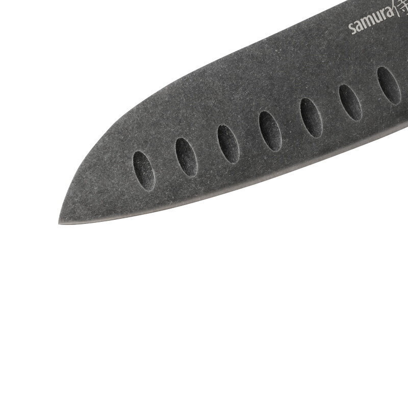 Samura MO-V Stonewash Santoku nuga, 18 cm цена и информация | Noad ja tarvikud | kaup24.ee