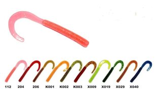 Kummipael Akara Twister 5 cm. Värv - K002 hind ja info | Landid, voblerid | kaup24.ee