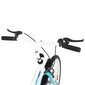 vidaXL laste jalgratas 24'', sinine ja valge цена и информация | Jalgrattad | kaup24.ee