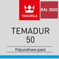 Metallivärv Tikkurila Temadur 50 RAL 3020 Traffic Red 3L hind ja info | Värvid | kaup24.ee