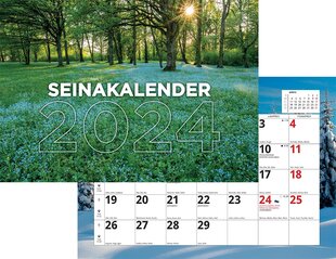 Seinakalender Lihtne, 240x165mm, klamberköide цена и информация | Календари, ежедневники | kaup24.ee