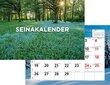 Seinakalender Lihtne, 240x165mm, klamberköide hind ja info | Kalendrid, märkmikud | kaup24.ee