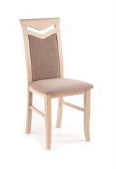 Комплект из 2 стульев Halmar Citrone, дубовый / бежевый цвет цена и информация | Стулья для кухни и столовой | kaup24.ee