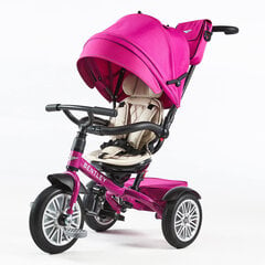 Kolmerattaline ratas lastele Bentley Trike Fuchsia Pink, roosa цена и информация | Трехколесные велосипеды | kaup24.ee