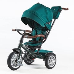 Kolmerattaline ratas lastele Bentley Trike Spruce Green, roheline hind ja info | Kolmerattalised jalgrattad | kaup24.ee
