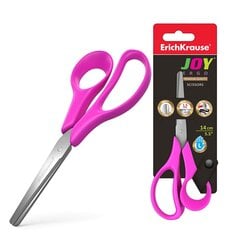 Käärid JOY ERGO 14cm, VASAK, (vi,or,pu) assortii цена и информация | Канцелярские товары | kaup24.ee