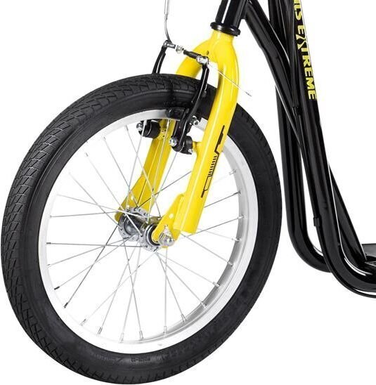 Tõukeratas Nils Extreme HM255, black-yellow цена и информация | Tõukerattad | kaup24.ee