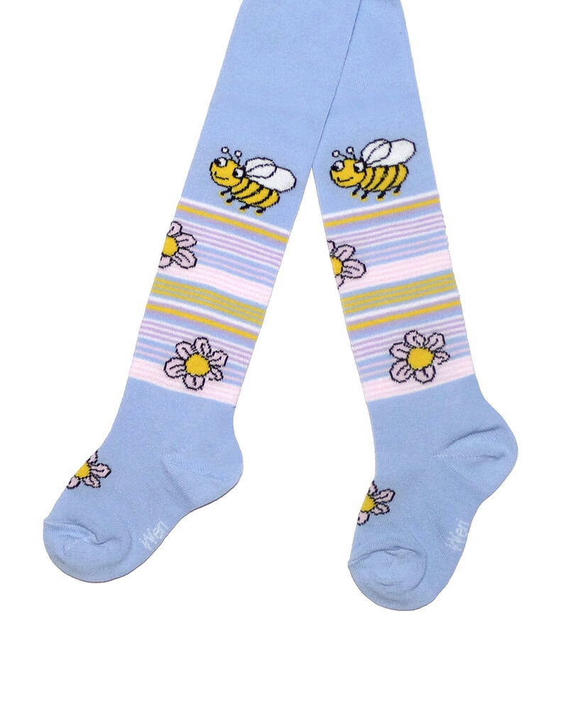 Laste sukkpüksid roomamiseks "Triibud ja mesilased" hind ja info | Beebi sokid ja sukkpüksid | kaup24.ee