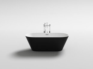 Akrüülvann Mexen Flavia, black/white, 170x80 cm цена и информация | Ванночки | kaup24.ee