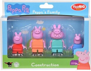 Конструктор BIG PlayBIG Bloxx Свинка Пеппа Семья Пеппы цена и информация | Peppa Pig Товары для детей и младенцев | kaup24.ee