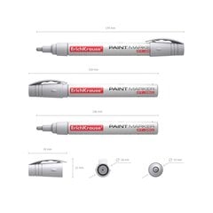 Marker, pastamarker PT-350 PAINT valge kooniline цена и информация | Смягчает воду и защищает Вашу посудомоечную машину от извести. | kaup24.ee