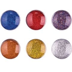 Tahvlimagnet GLITTER 30mm, 6tk pakendis цена и информация | Смягчает воду и защищает Вашу посудомоечную машину от извести. | kaup24.ee