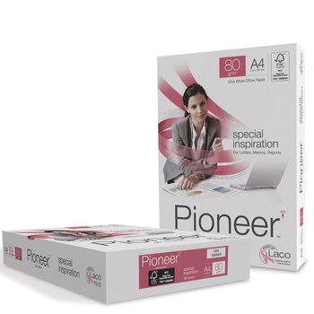 Koopiapaber A4 Pioneer 80g, 500lehte hind ja info | Vihikud, märkmikud ja paberikaubad | kaup24.ee